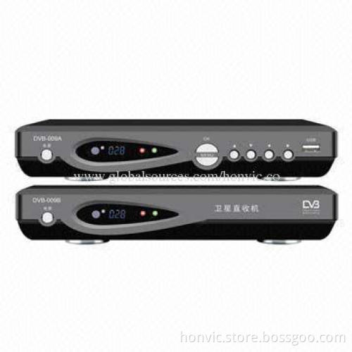 DVB-T2 Digital Set-top Boxes with One USB2.0 and HDMI, PAL/NTSC Auto-conversion